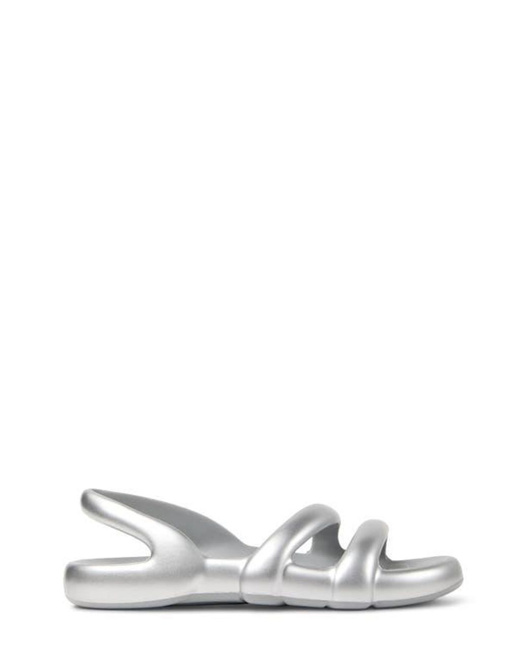 Camper White Kobarah Flat Slingback Sandal for men
