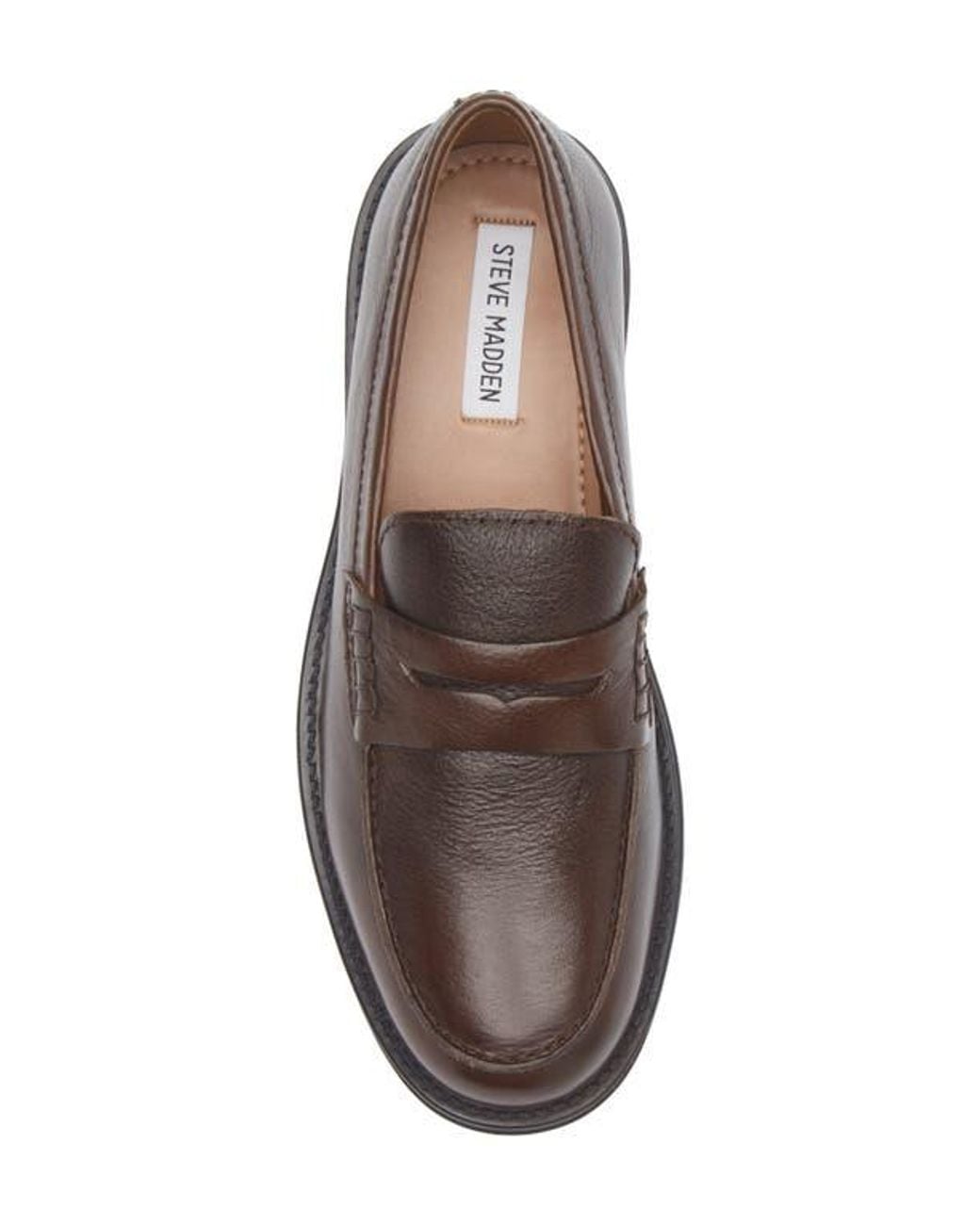 Steve Madden Draggo Penny Loafer in Brown for Men | Lyst display picture 1