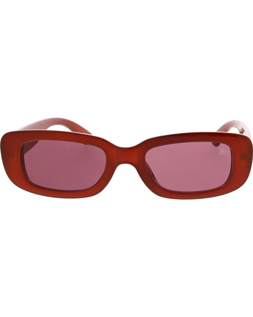 Roxy Red 53Mm Slim Oval Sunglasses