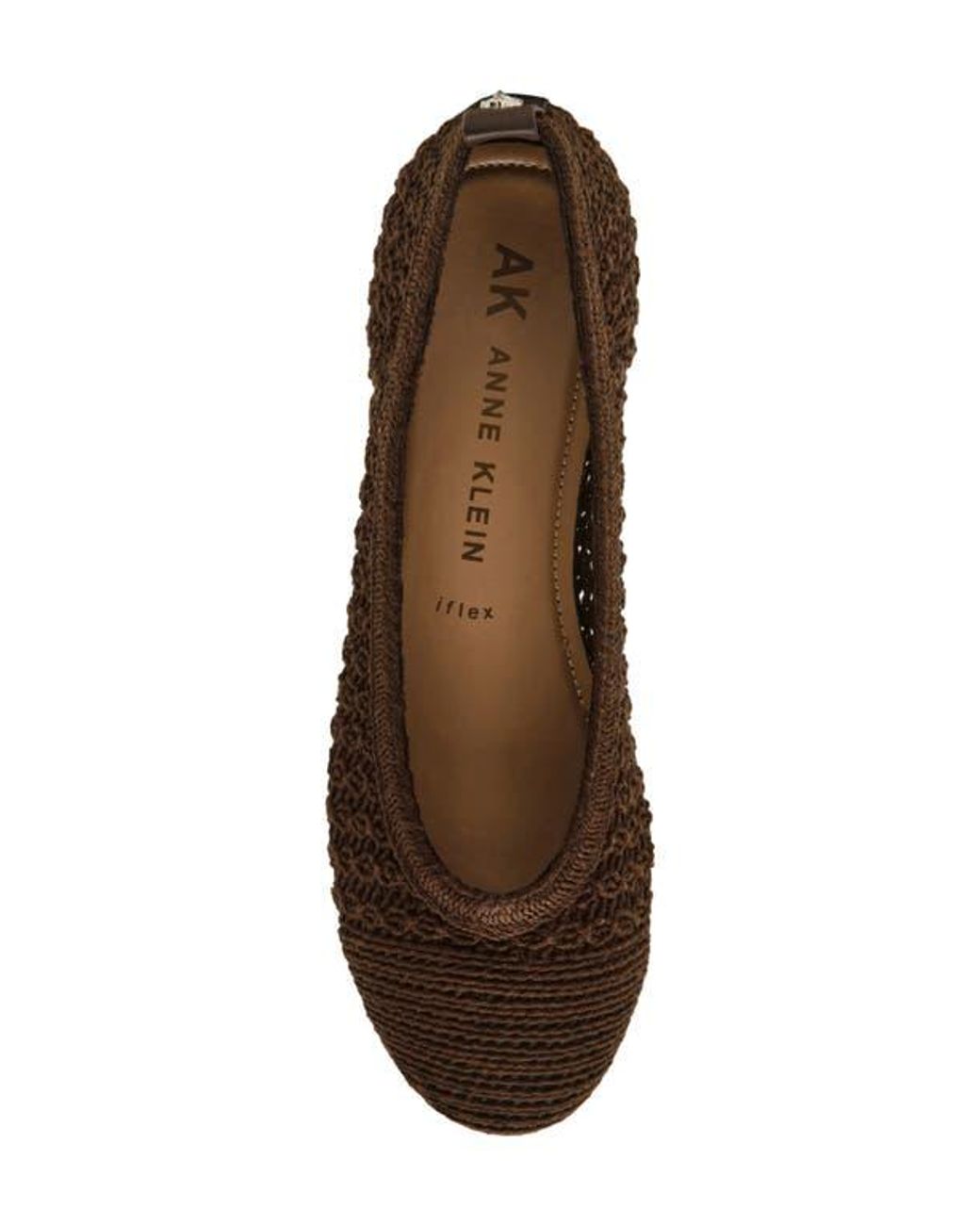 Anne Klein Brown Josey Flat