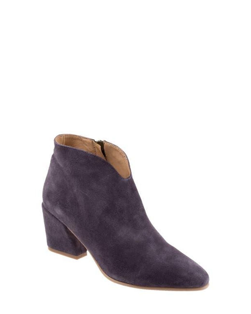 BUENO Purple Sophie Ankle Boot