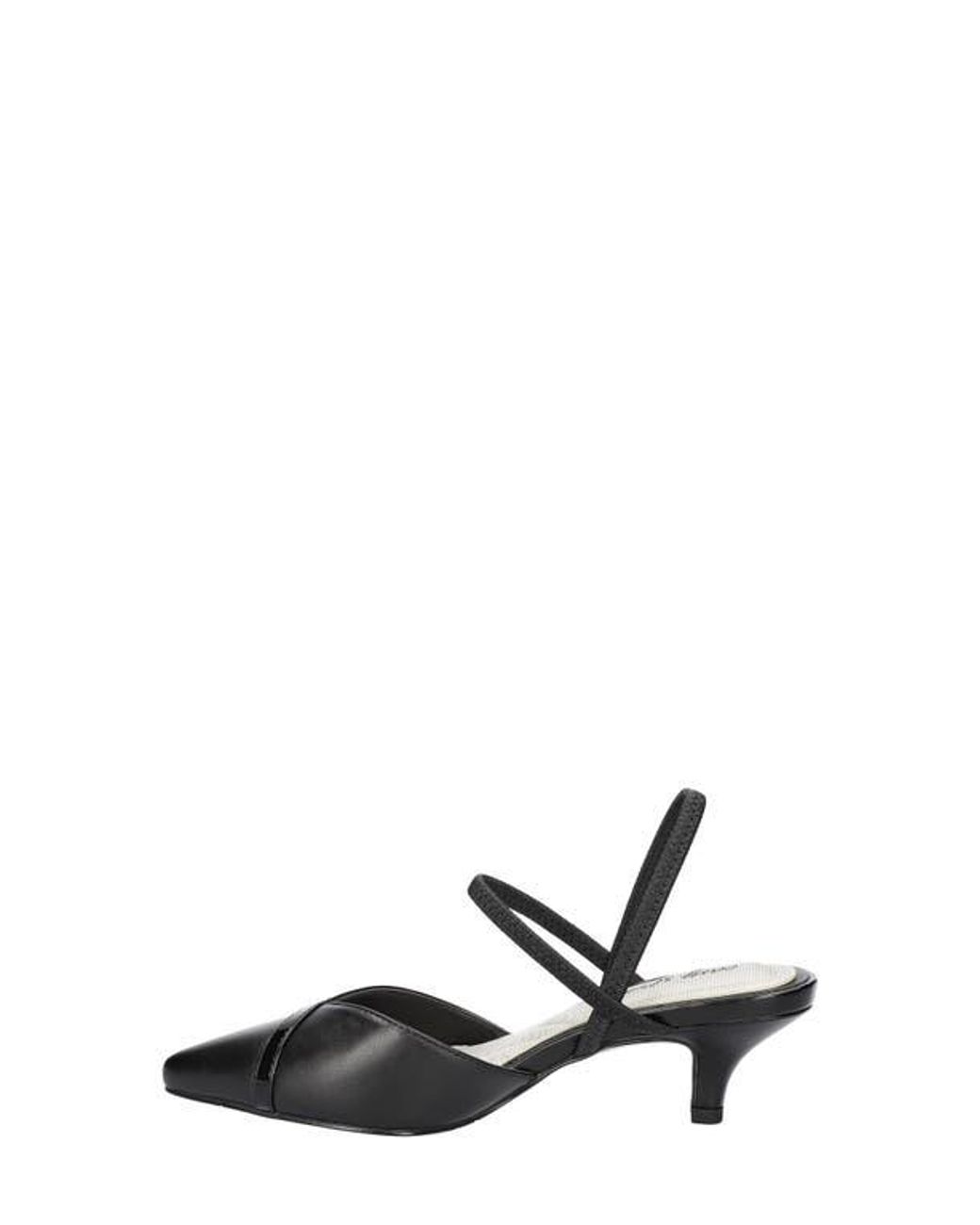 Easy Street Black Uunna Slingback Pump