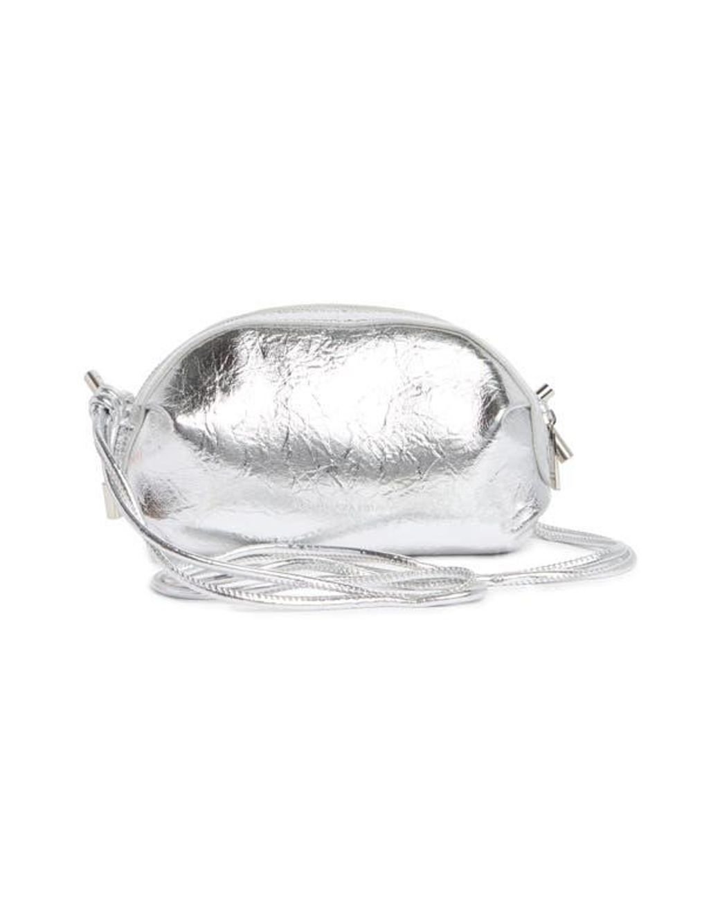 BCBGMAXAZRIA Mini Loaf Metallic Crossbody Bag | Lyst