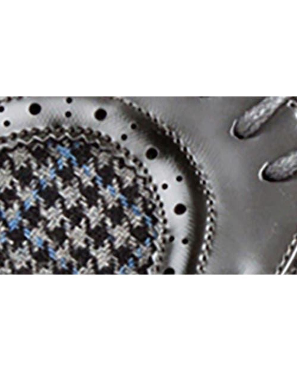 Gino Vitale White Houndstooth Wingtip Derby for men