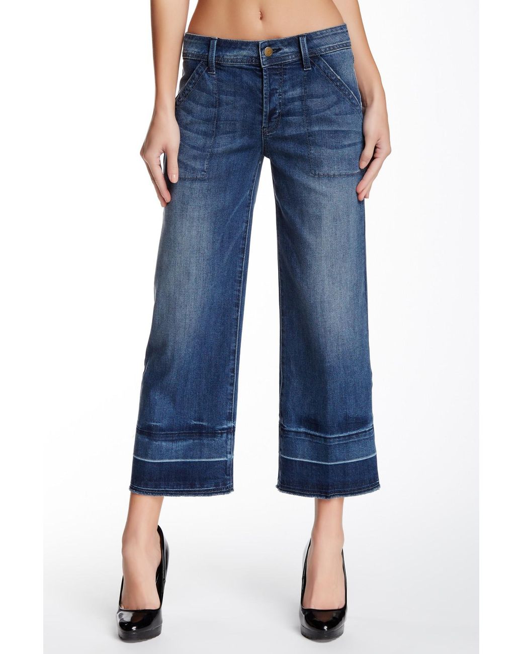 Level 99 Cotton Sallie Gaucho Jean in 