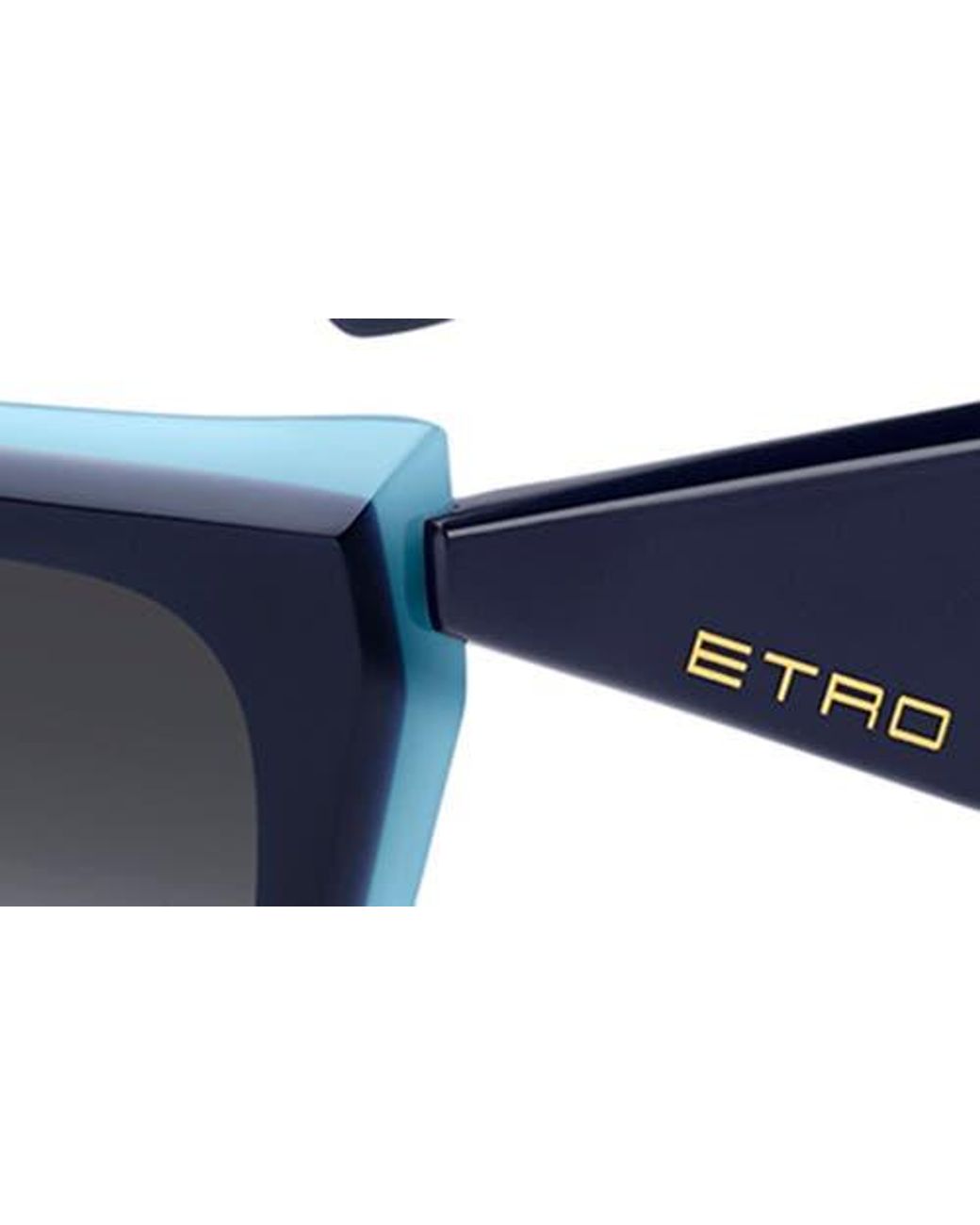 Etro Blue 55Mm Cat Eye Sunglasses