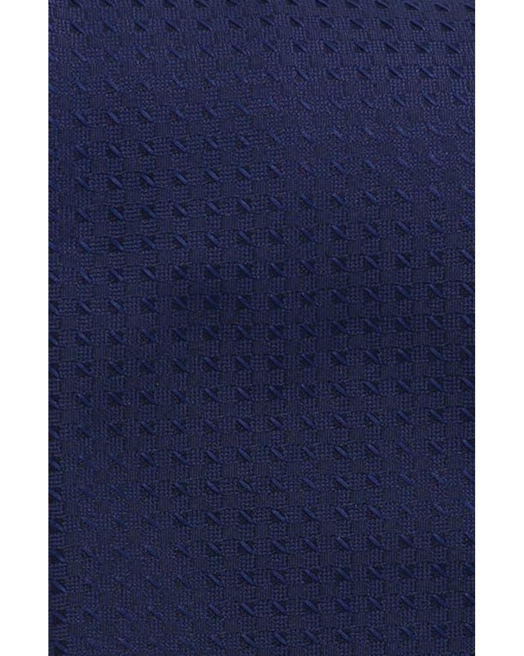DKNY Blue Textured Solid Tie for men