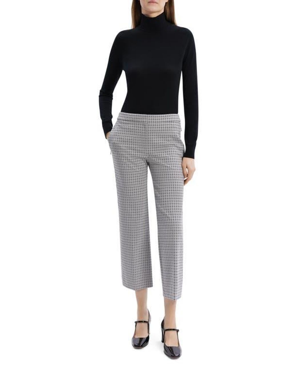 Theory Gray Kick Pant