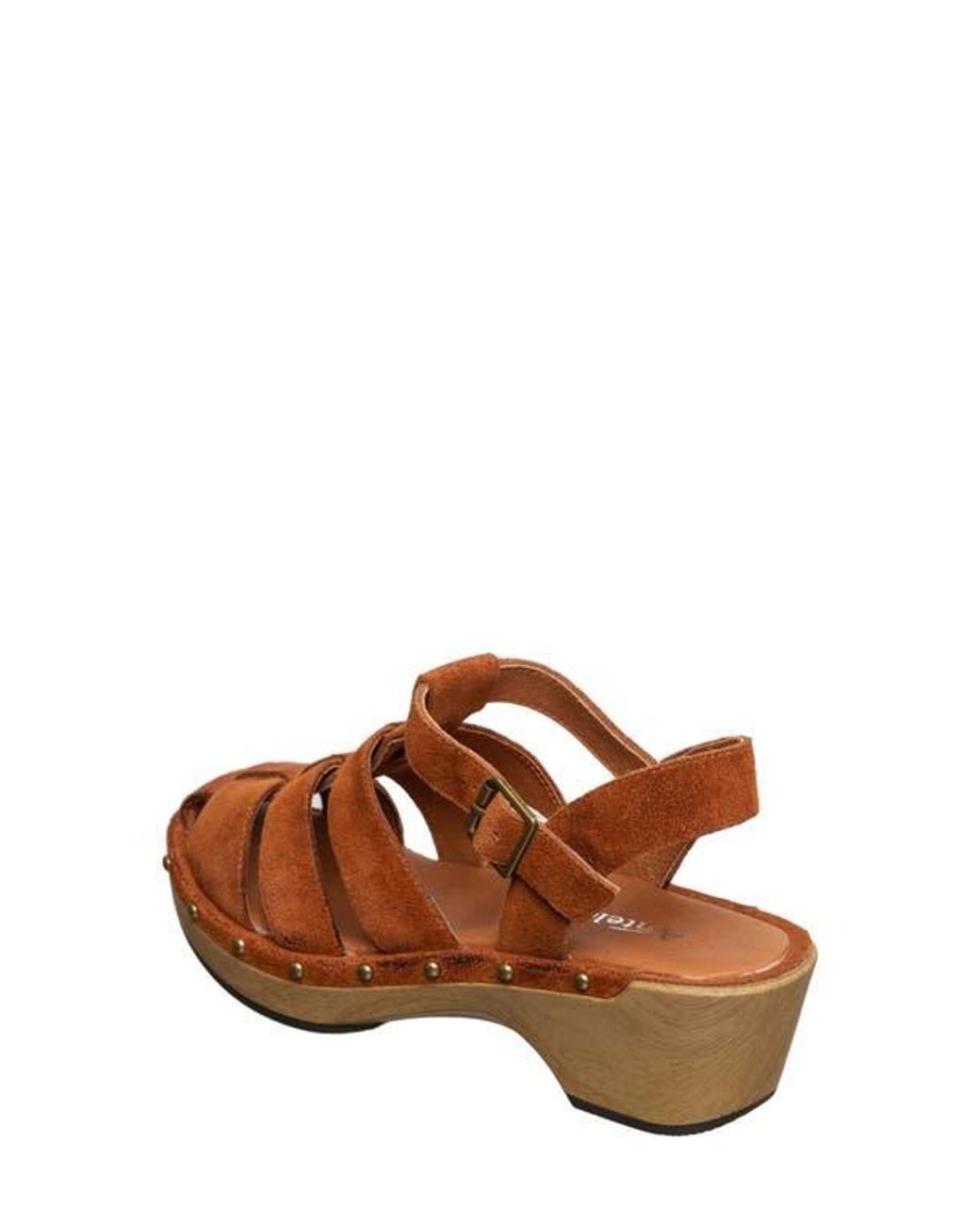 Antelope Brown Macon Stud Sandal