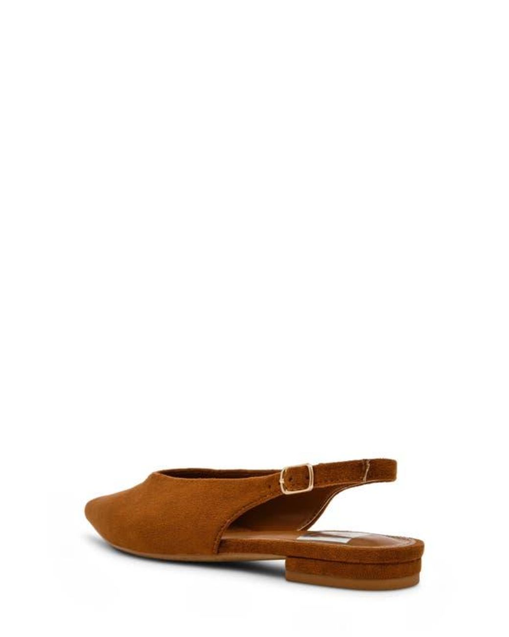Dolce Vita Brown Empress Pointed Toe Slingback Flat
