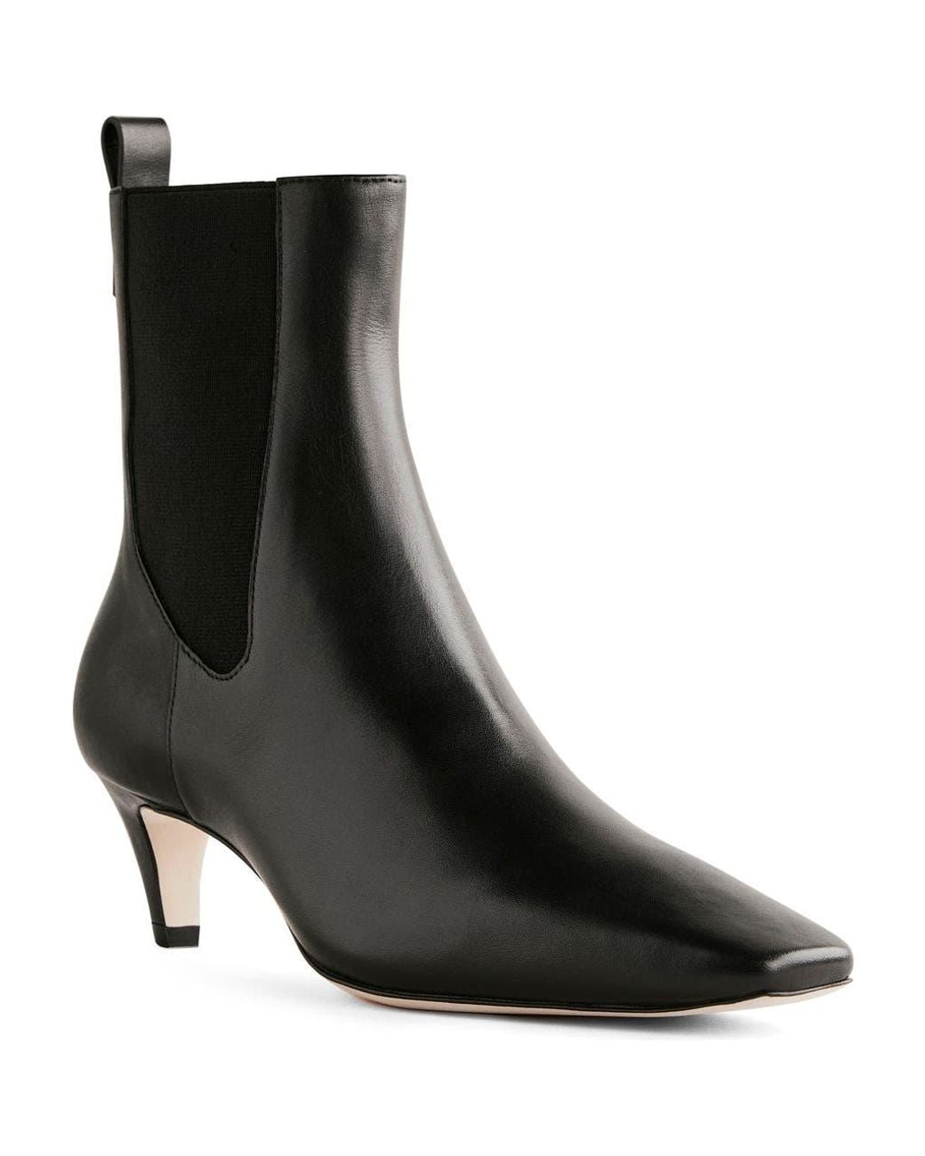 Reformation Black Roberta Chelsea Boot
