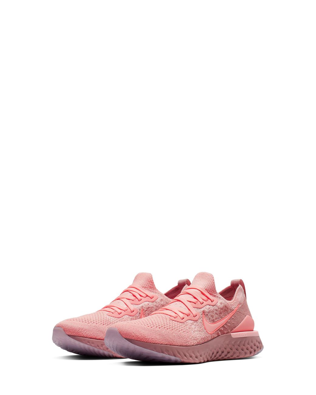 nike react flyknit pink