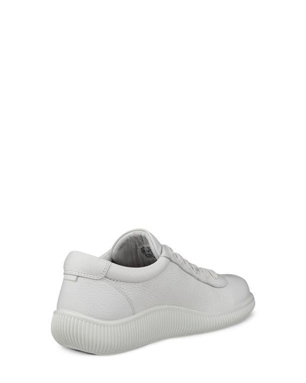 Ecco White Soft Zero Sneaker