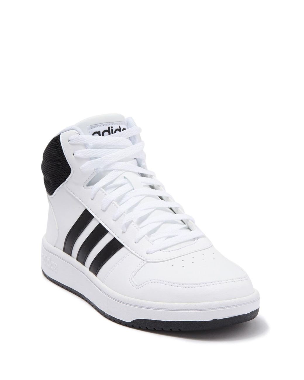 adidas Leather Hoops 2-0 Mid Sneaker for Men - Lyst