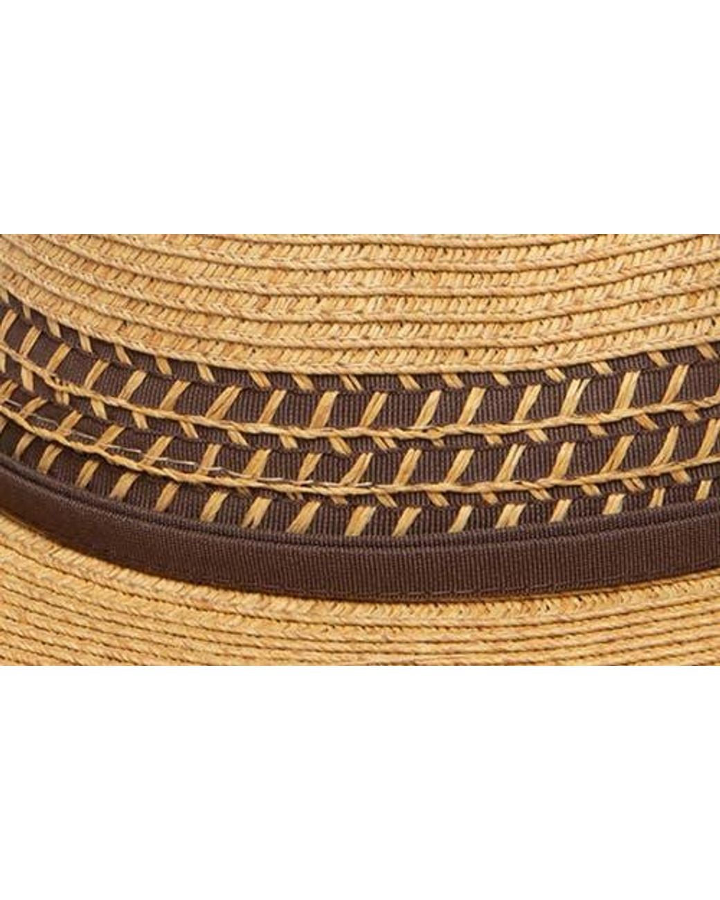 San Diego Hat Natural Ultrabraid Outback Hat for men