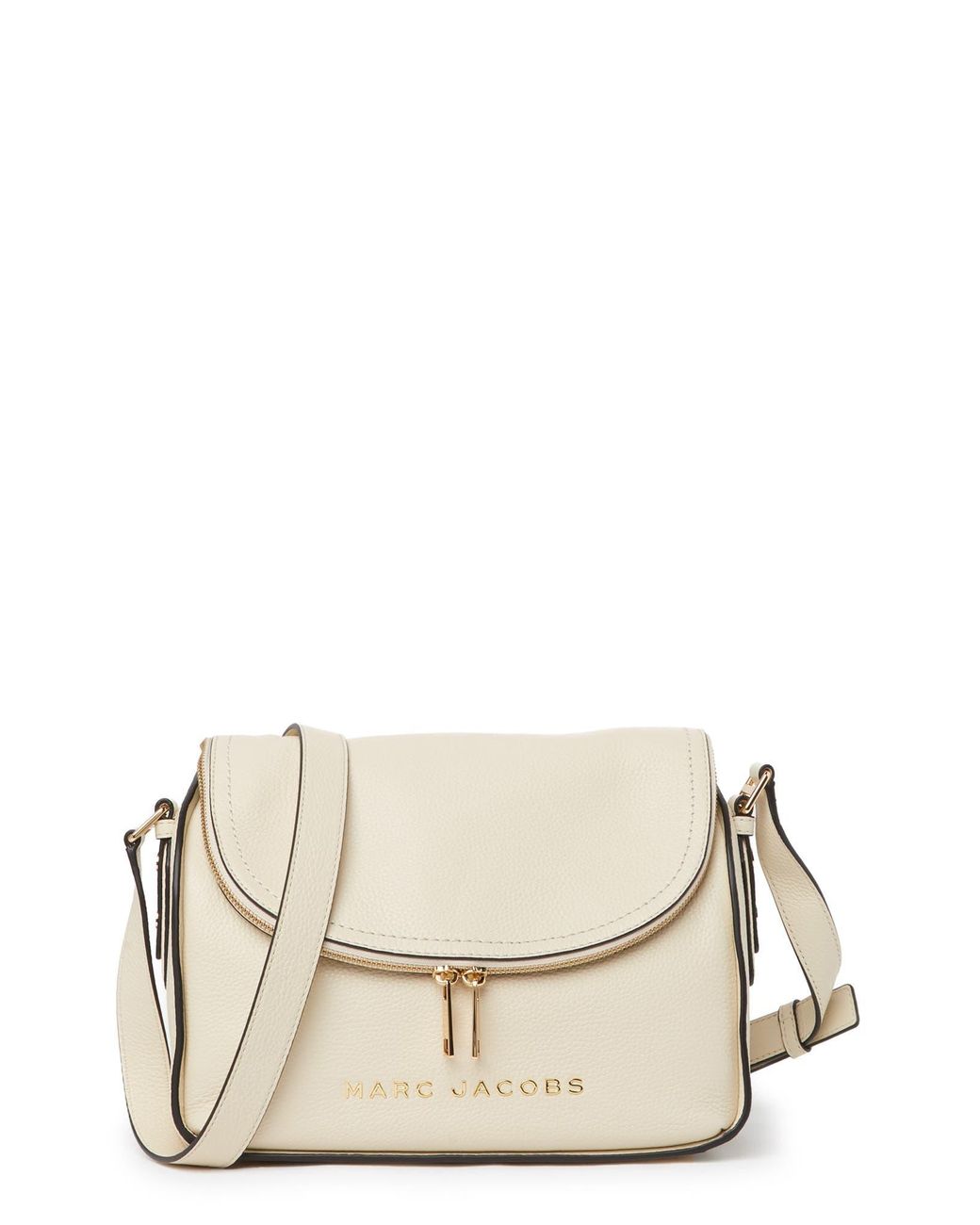 Marc Jacobs The Groove Leather Messenger Bag In Marshmallow At Nordstrom  Rack in Natural | Lyst