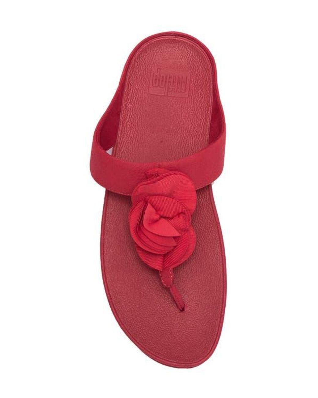 Fitflop Florrie Sandal in Red | Lyst