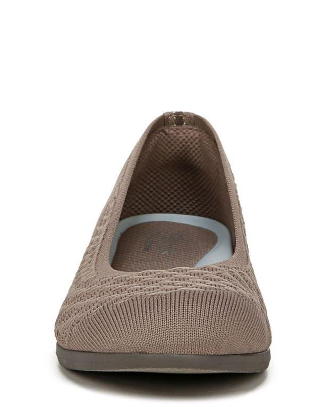 LifeStride Brown Khloe Knit Ballet Flat
