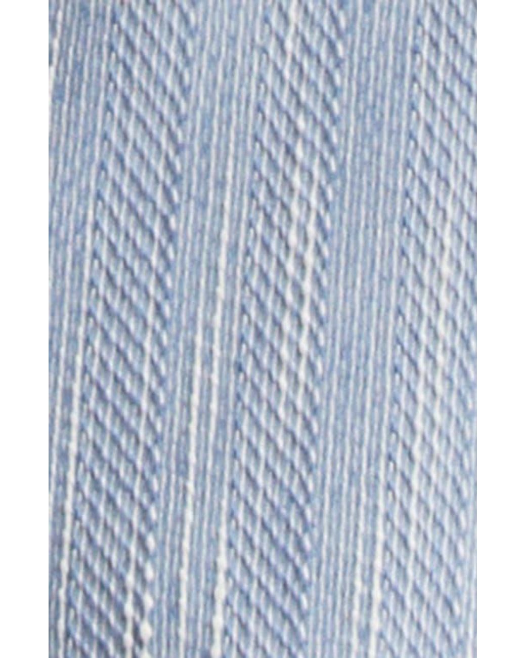 Ramy Brook Blue Samira Front Button Shorts