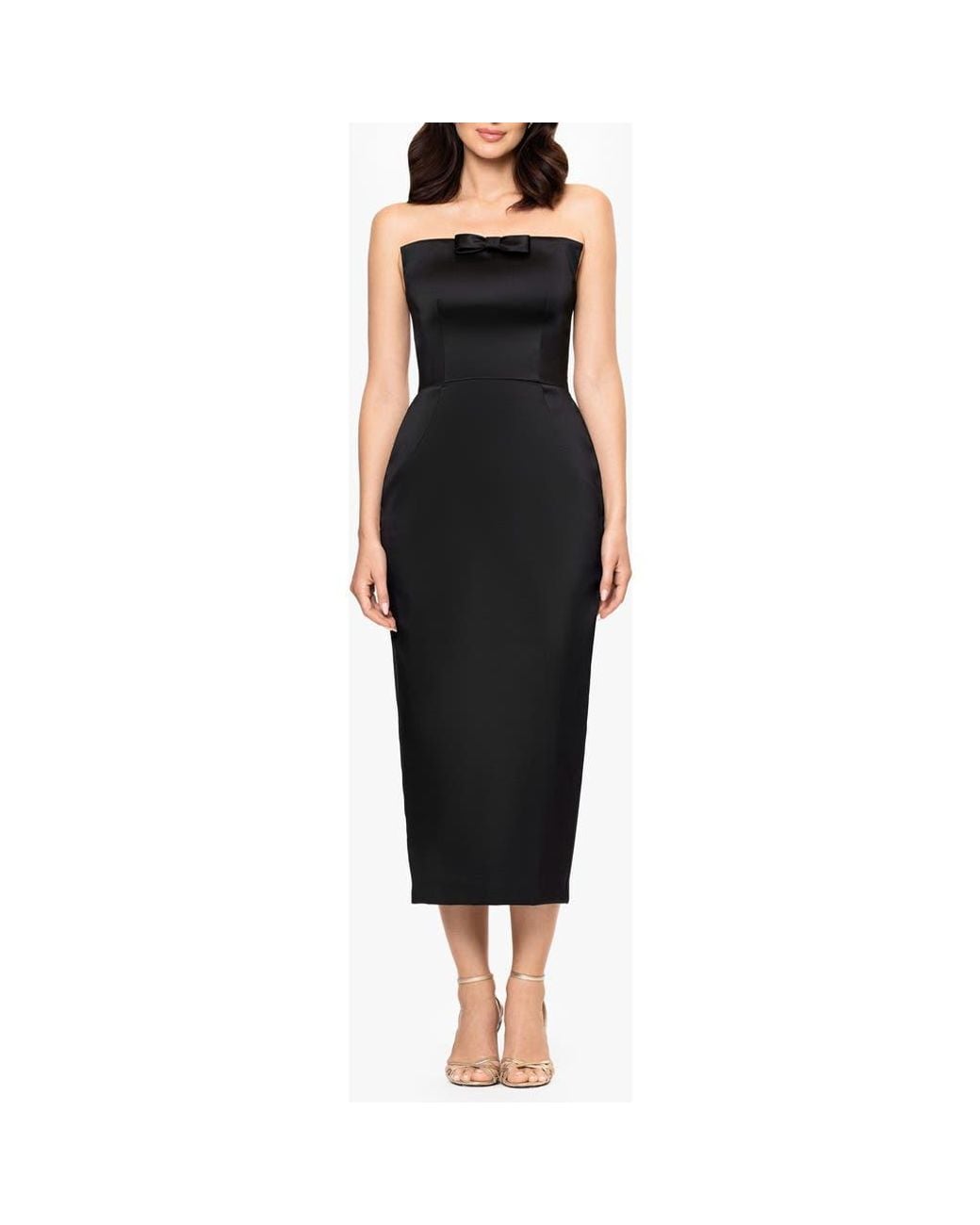 cocktail length wedding guest dresses Mac Duggal Women's Mac Floral Embroidered Midi-Dress - Black Multi TFNC Petite Bridesmaid chiffon Our stylish designs offer size o SIZE:9.5W