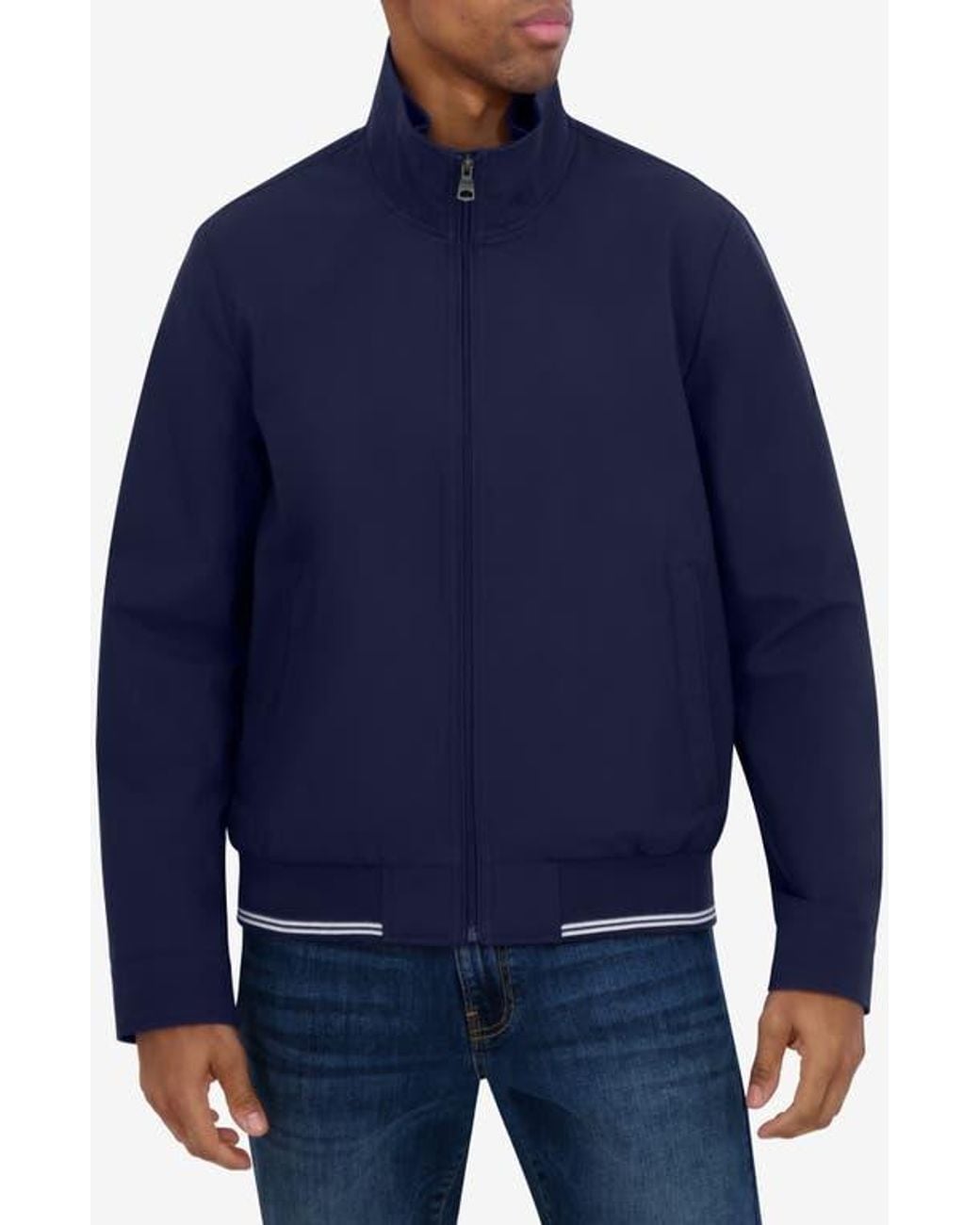 Nautica Blue Bomber Jacket for men