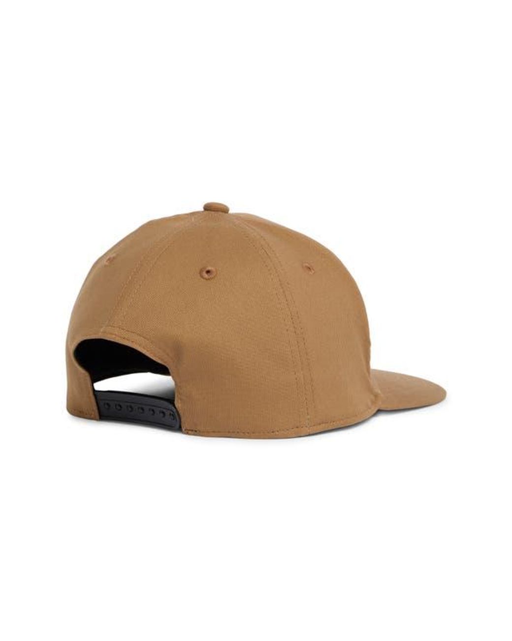 Nordstrom Rack Natural Laminated Flat Bill Baseball Cap for men