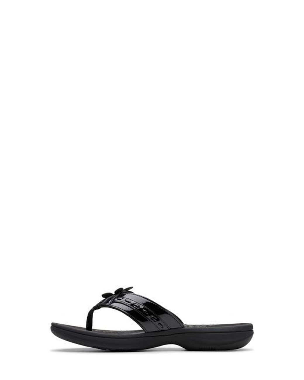Clarks Black Breeze Opal Sandal