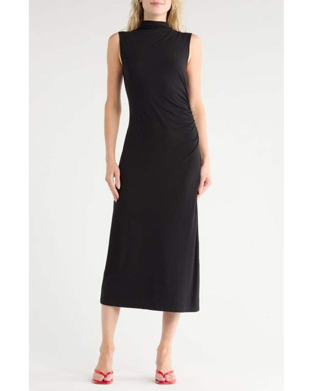 tight little black dress Queendancer Women Mini Cocktail with Sleeves One Shoulder Size:XS(2) Gingham Puff Sleeve Maxi length-44