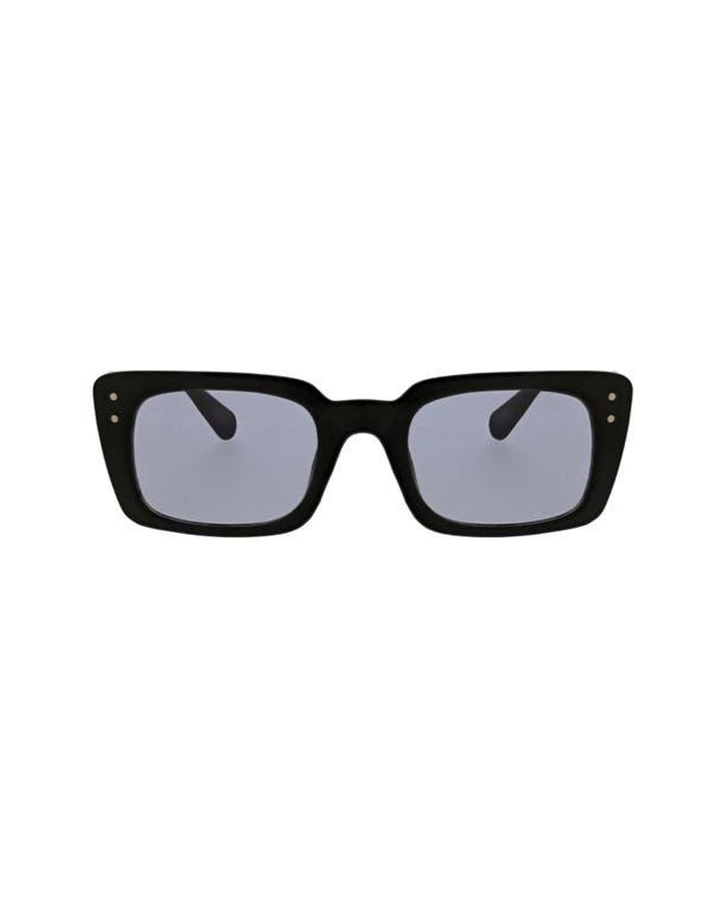 BCBGeneration Black Retro 52Mm Rectangle Sunglasses