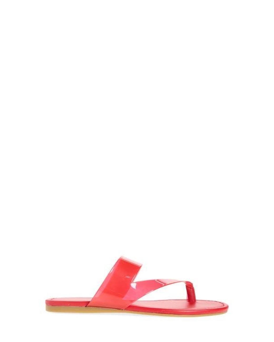 Stuart Weitzman Pink Remy Toe Strap Sandal
