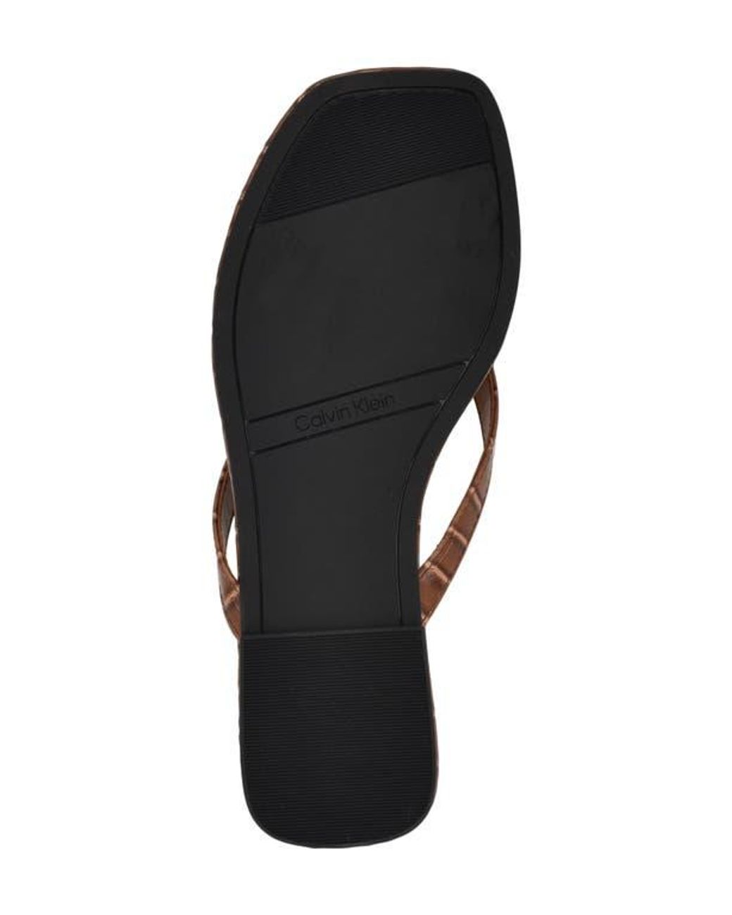 Calvin Klein Brown Stelea Flip Flop