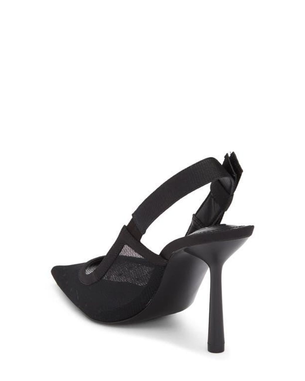 Steve Madden Black Stefani Slingback Pump