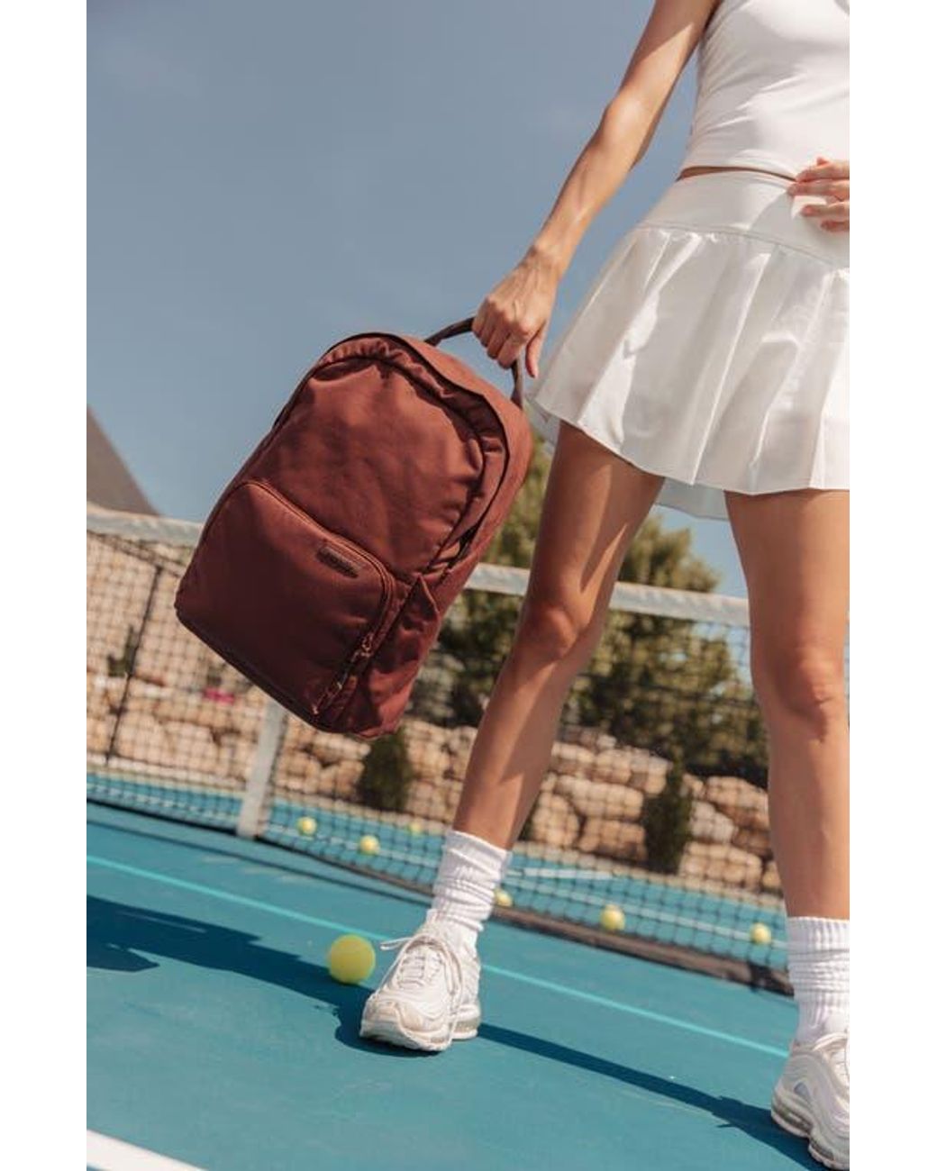 Brevite Brown The Water Resistant Backpack
