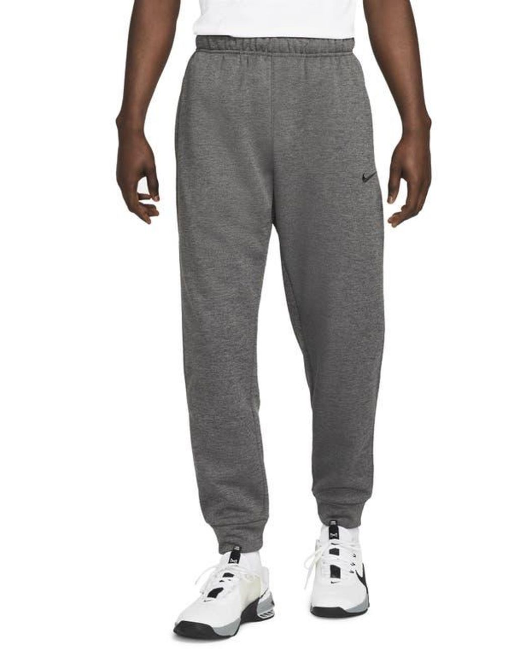 Nike training fleece tapered joggers hotsell