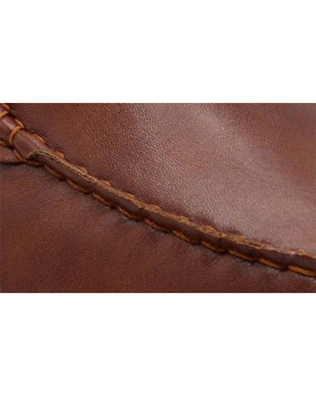 Aston Marc Brown Faux-Leather Slip-On Loafers for men