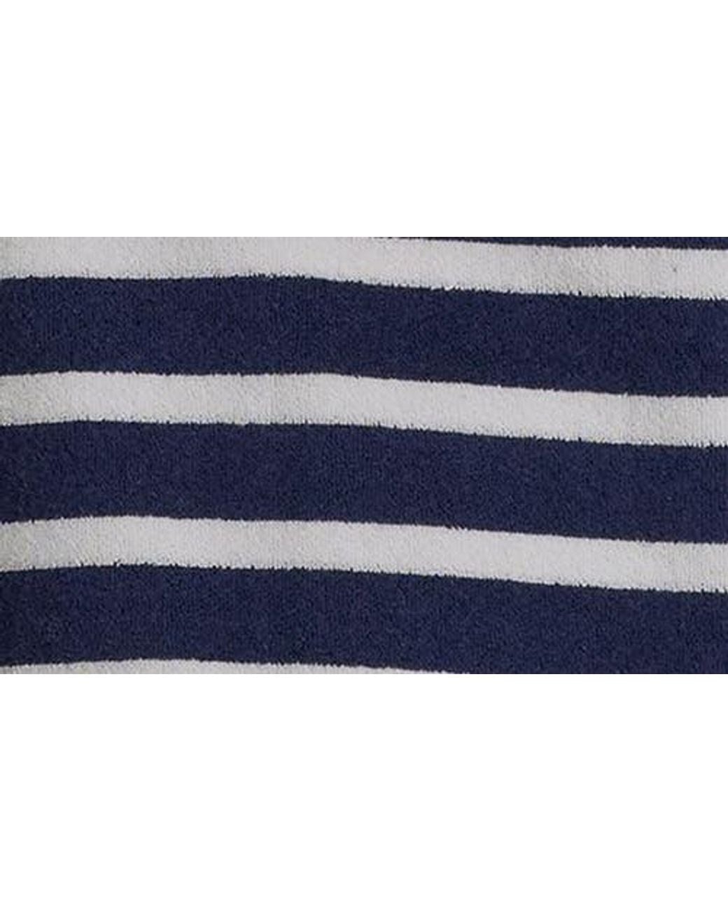 DKNY Blue Stripe Terry Polo