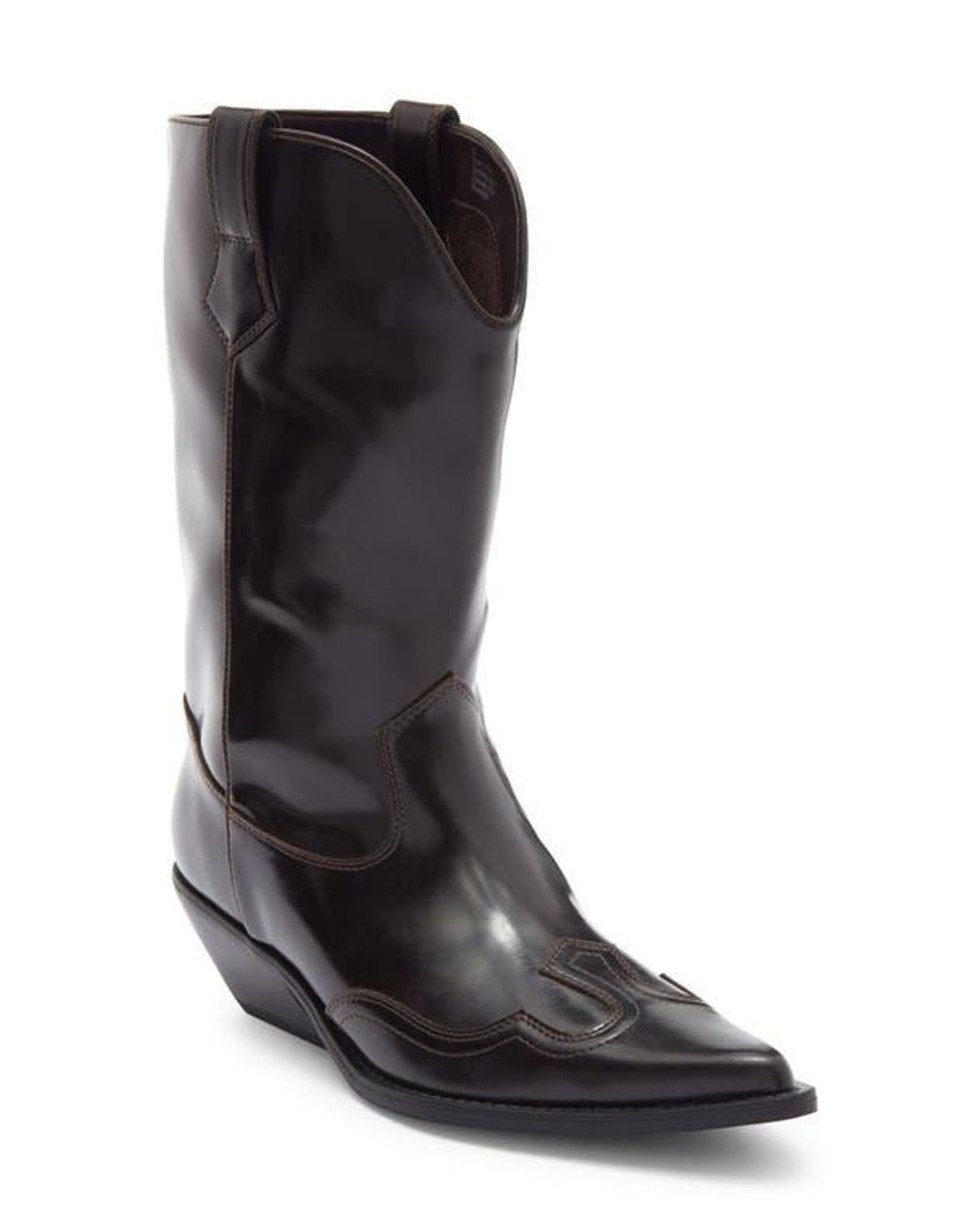 Abound Black Britta Western Boot