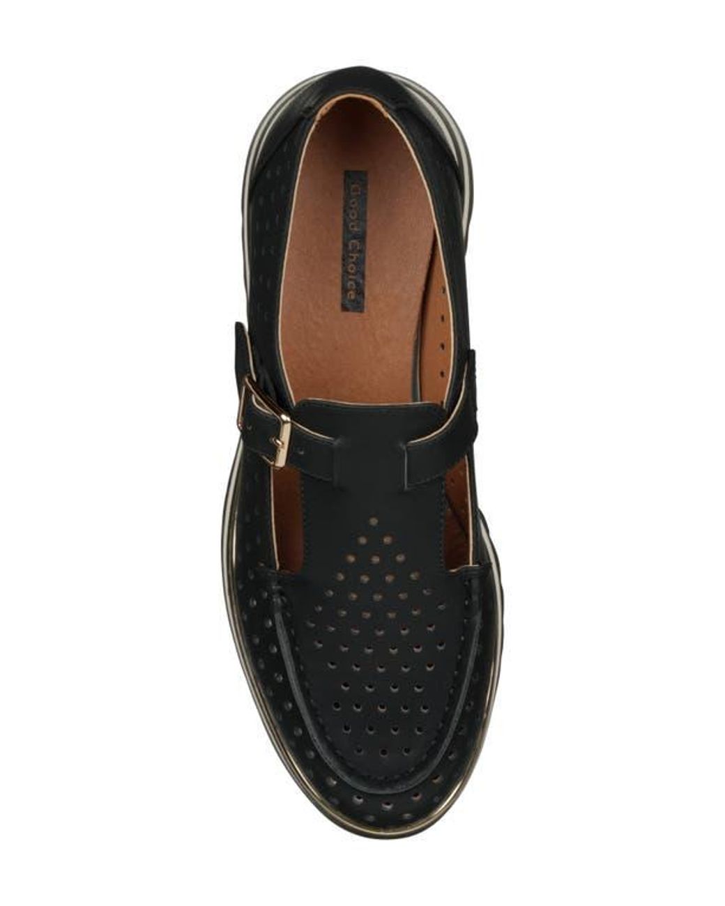 Good Choice New York Black Karmine Mary Jane Loafer