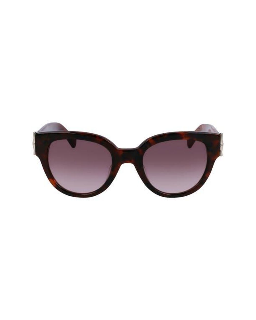 Longchamp Brown 52Mm Gradient Tea Cup Sunglasses