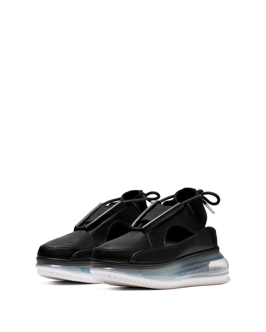 Nike Leather Air Max Ff 720 Shoe in Black | Lyst