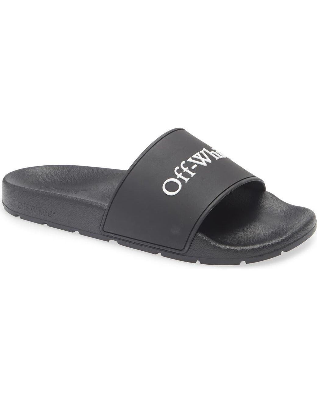 Off-White c/o Virgil Abloh Bookish Logo Slide Sandal in  display picture 3