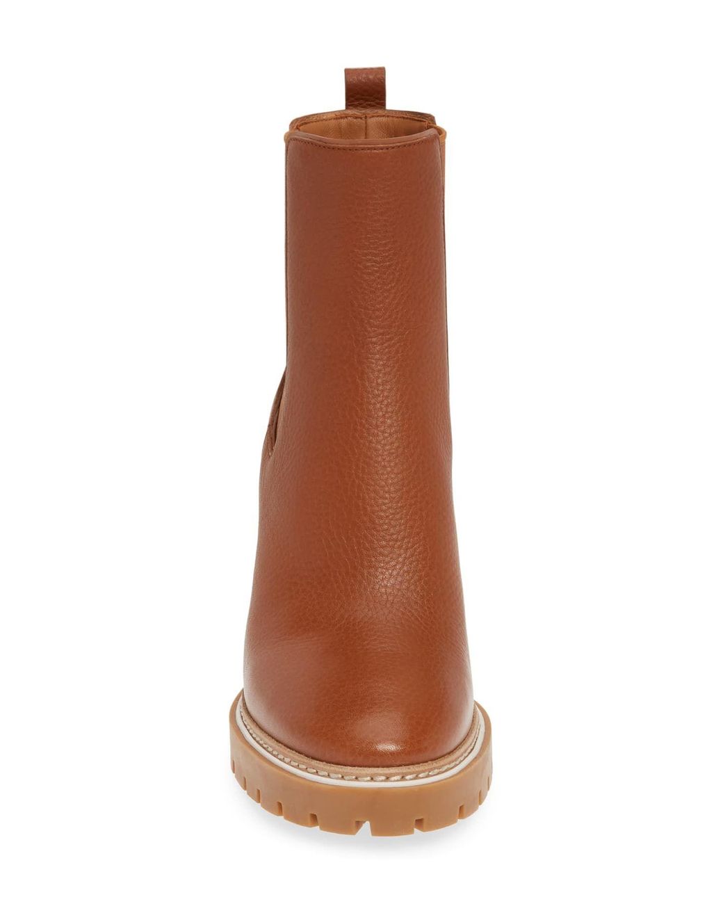 Tory Burch Leather Miller Chelsea Boot in Tan / Tan (Brown) | Lyst