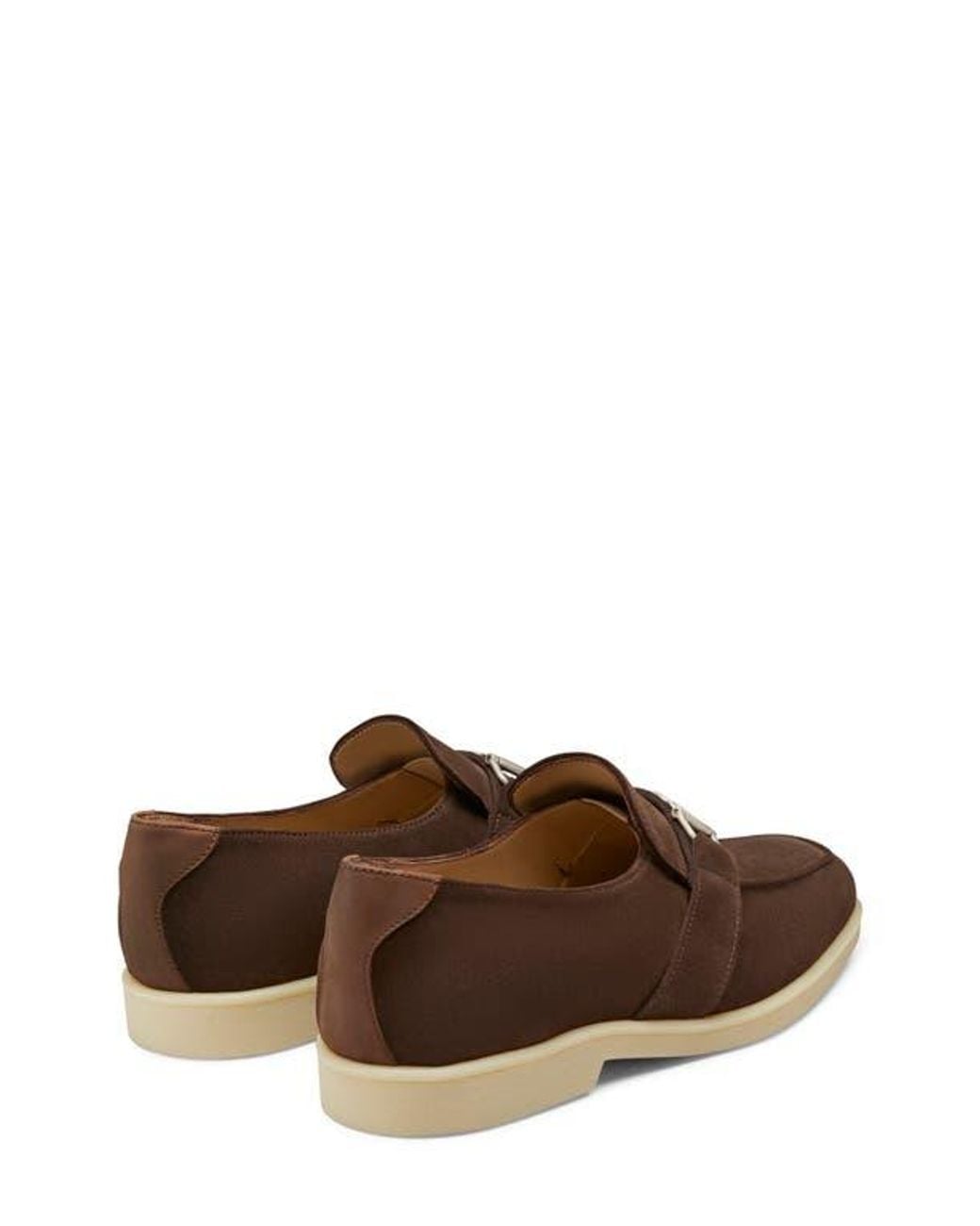 Stuart Weitzman Brown Aurelio Loafer for men