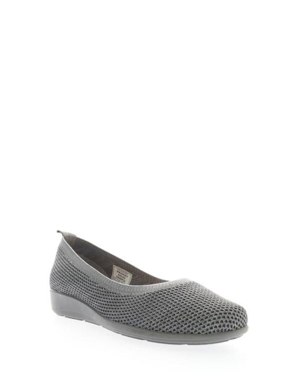 Propet Gray Yen Mesh Flat