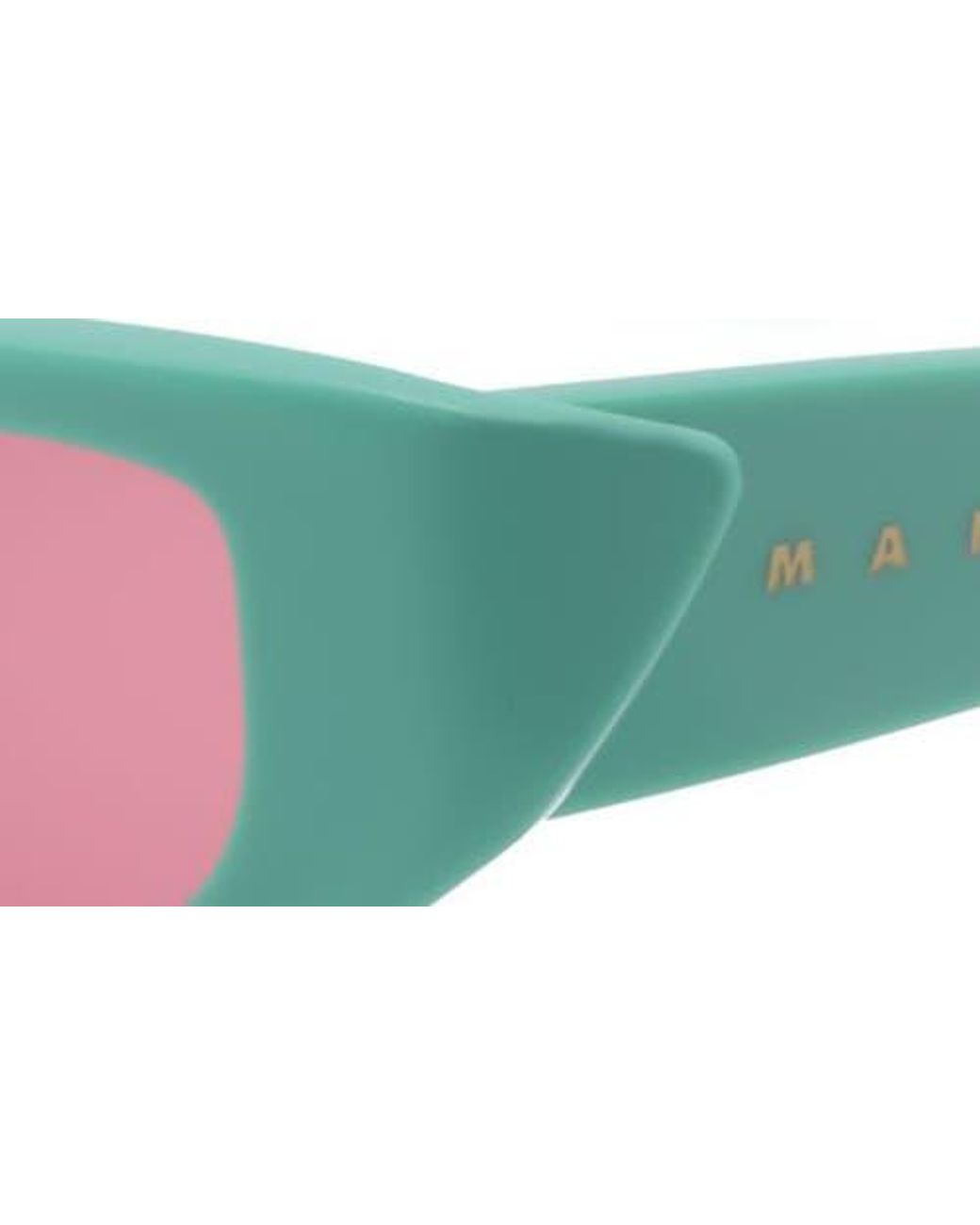 Marni Pink 53Mm Wrap Sunglasses