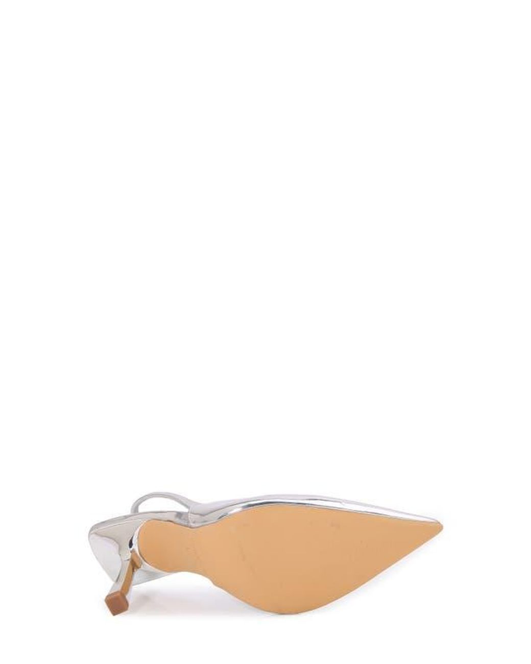 BERNESS White Cassia Slingback Pump