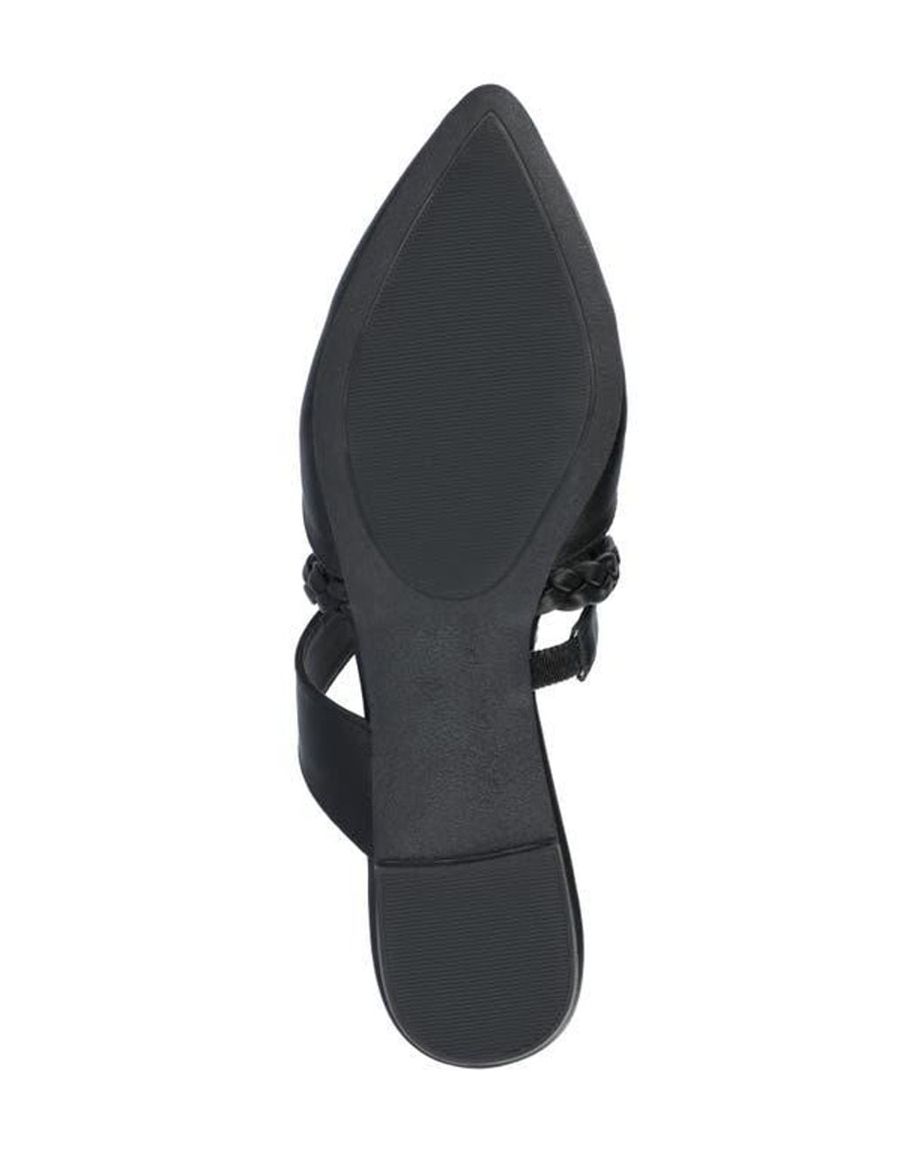 Journee Collection Black Olivea Mule
