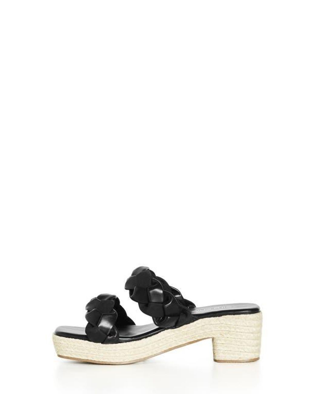 City Chic Black Roxy Platform Sandal