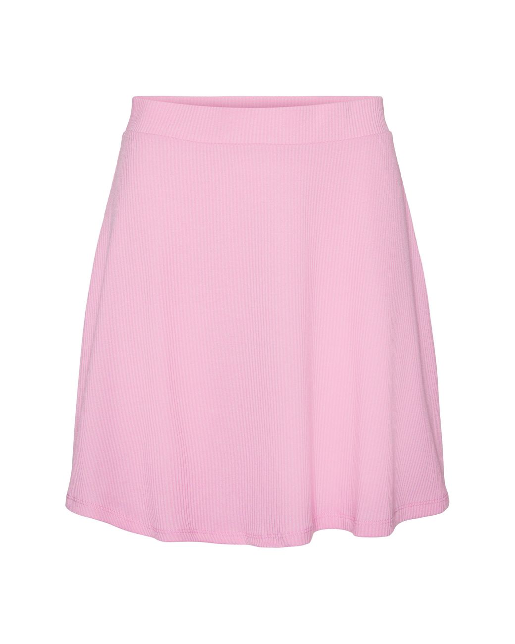 Vero Moda Tica High Waist Skater Skirt in Pink | Lyst