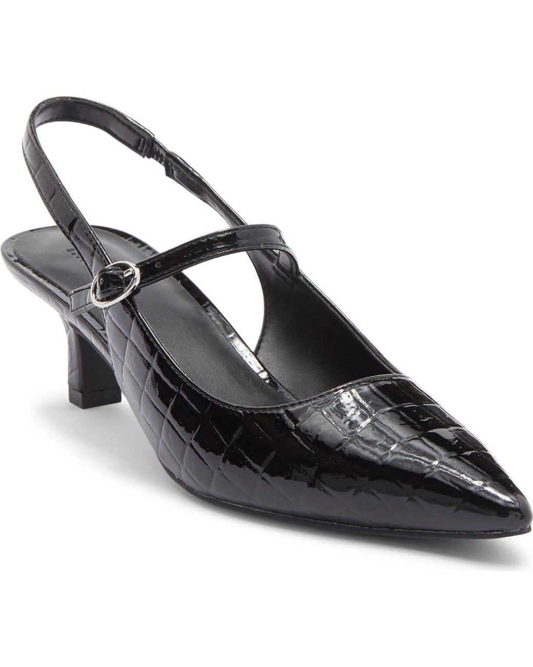 Nordstrom Rack Black Miranda Slingback Pump